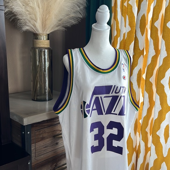 Vintage Utah Jazz karl Malone champion jersey - Picture 2 of 5